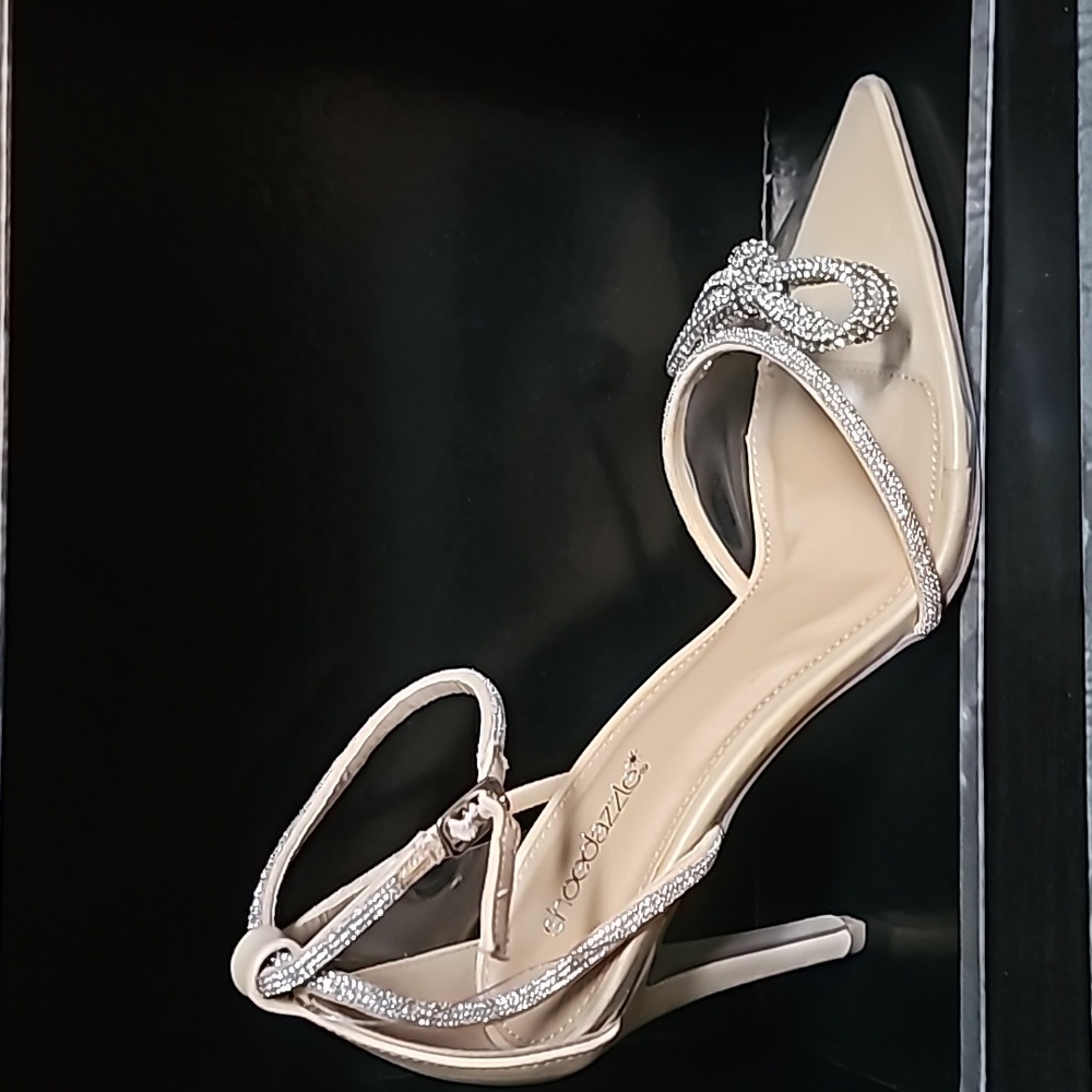 AZALEA WANG clear d'orsey heels